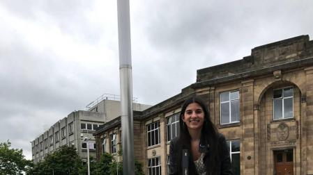 Una navarra, investigadora química en Edimburgo (Escocia)