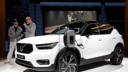 Presentación del XC40, un nuevo modelo de Volvo.
