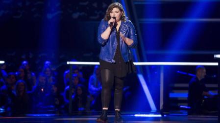 Hannah Labotka cantó 'When we were young' anoche en 'La Voz'.