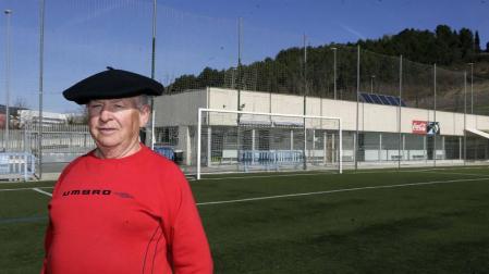 José Mari Gárriz Riezu, un presidente con boina