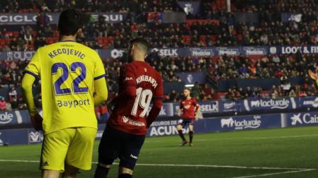 Imágenes del partido del Osasuna-Cádiz.