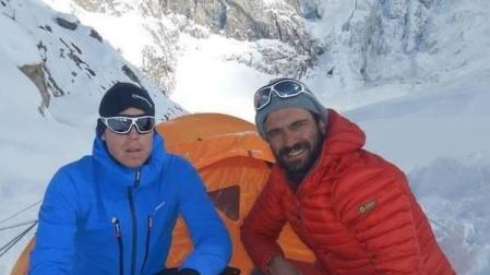 Imagen de Daniele Nardi y Tom Ballard.