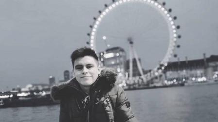 David Martínez Valencia, asesinado en Londres.