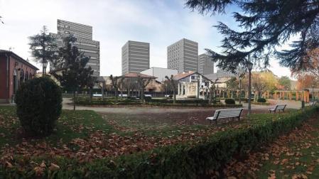 Un grupo de profesionales quiere hacer ver cómo afectará la construcción de los edificios del solar de Salesianos