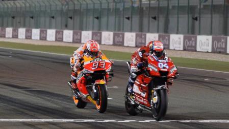 El tiempo parece no pasar para Dovizioso y Márquez