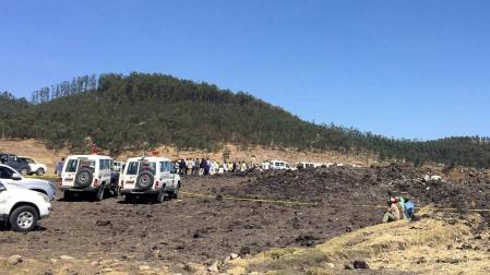 Dos españoles entre los muertos del avión que se ha estrellado en Etiopía