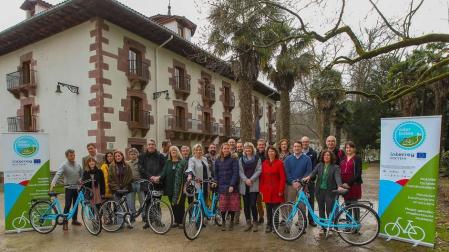 Bertiz acoge la reunión del Comité que trabaja por potenciar el uso de la bici