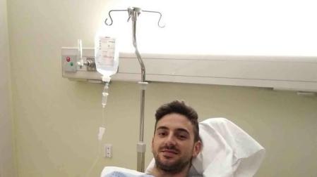 Nico Quijera, operado del tendón de Aquiles