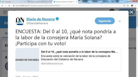 Una encuesta con ciberataque