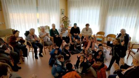 Aprendiendo con los mayores y de ellos