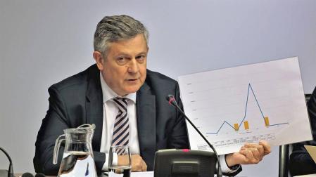 Francisco Iribarren ha comparecido en la comisión que investiga las inversiones fallidas de Sodena