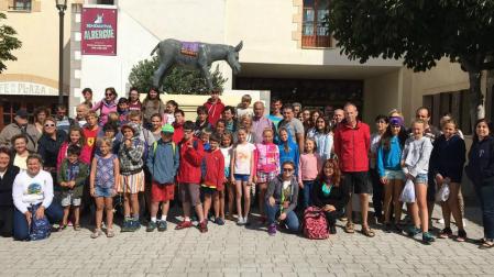 Niños ucranianos de Chernóbil disfrutan de una jornada en Sendaviva