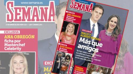 Malú, la nueva pareja sentimental de Albert Rivera, según la revista 'Semana'