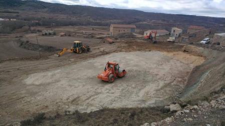 Una pista para Puñal en Allepuz, Teruel