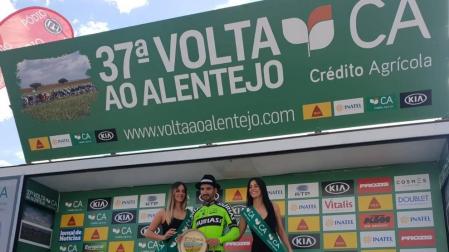 El navarro Enrique Sanz repite victoria en la segunda etapa de la Vuelta al Alentejo