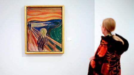 El curioso fenómeno escondido en el cielo rojizo de 'El grito' de Munch