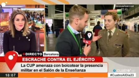 Imagen de la entrevista de Cuatro a Julia Mejide.