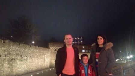 Una familia navarra en Southampton