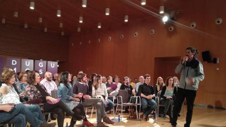 Podemos llama en Pamplona a "luchar, organizarse y votar" en las próximas elecciones