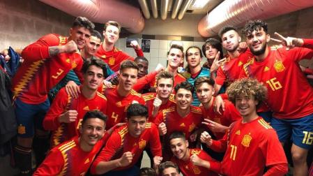 Iván Martínez (Osasuna), titular en el debut de España sub-17 en el Preeuropeo