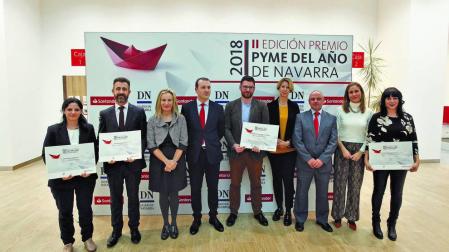 La consultora e ingeniería Tetrace, elegida Premio Pyme Navarra 2018