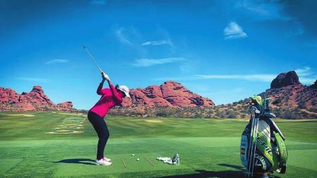 Carlota Ciganda sube al décimo puesto mundial, un hito para el golf español