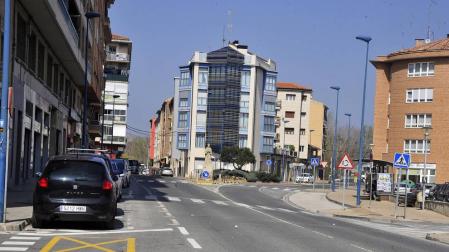 Proponen volver a considerar la ordenación del tráfico en la travesía de Tafalla