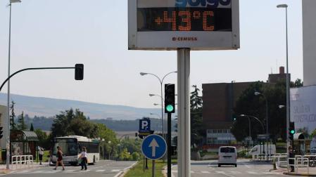 La primera ola de calor del verano dejará en Navarra temperaturas de hasta 40 grados