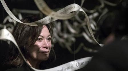 La muestra recoge 32 obras realizadas por la artista en los últimos veinte años.