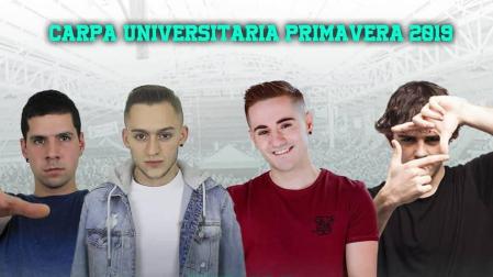DJs navarros y zumba, en la carpa universitaria de primavera 2019