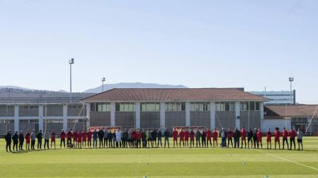Osasuna muestra su pésame por la muerte del expresidente Miranda