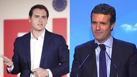 Un gobierno del PSOE o del PP con Cs es el preferido de los votantes
