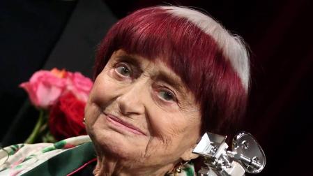 La directora de cine francesa Agnés Varda.
