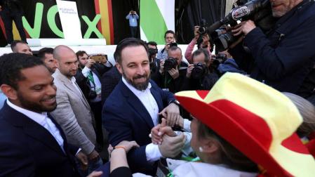 Detenidos en Barcelona durante una protesta contra un acto convocado por Vox
