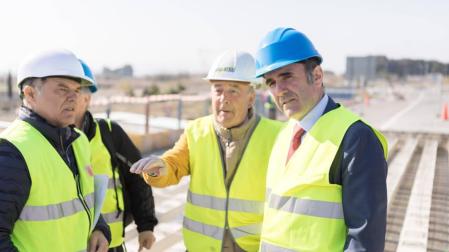 El puente de la carretera Tudela-Tarazona se prevé que se ponga en marcha en abril