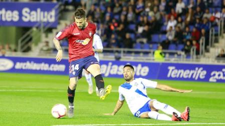 La "maldición" de Tenerife golpea a Osasuna cuando ya saboreaba el triunfo