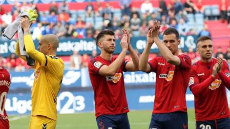 Imágenes del partido Osasuna-Extremadura disputado en El Sadar.