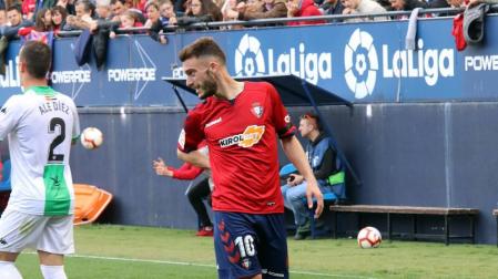 Imágenes del partido Osasuna-Extremadura disputado en El Sadar.