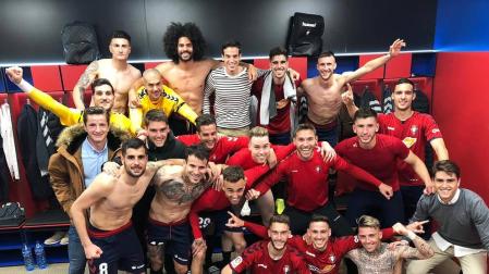 Vuelve el triunfo, vuelve la foto del vestuario