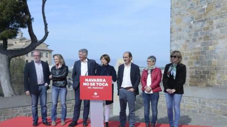 Barkos dice que Navarra "no se toca", frente a quienes la ven como "moneda de cambio"