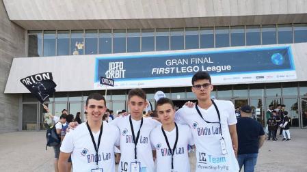 LC Team completa el podio navarro de la First Lego League
