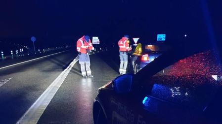 Detenido un vecino de Cintruénigo tras dar positivo al volante y conducir sin carné