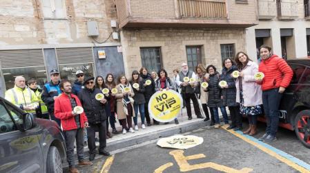 Más de 100 denuncias en 2018 por aparcar en plazas para discapacitados