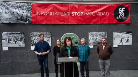 El Parlamento de Navarra acoge la "memoria gráfica" de los Sanfermines del 78