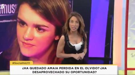 María Patiño la lía al informar sobre Amaia Romero