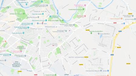 Estos son los cortes de tráfico previstos para este martes en Pamplona