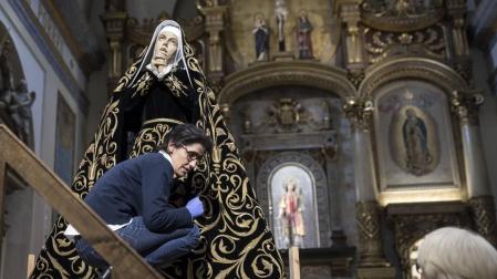 20 mujeres escoltarán a la Dolorosa en el centenario del traslado