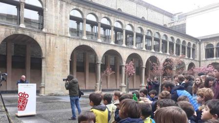 Alumnos navarros se suman a la Semana de Acción Mundial por la Educación
