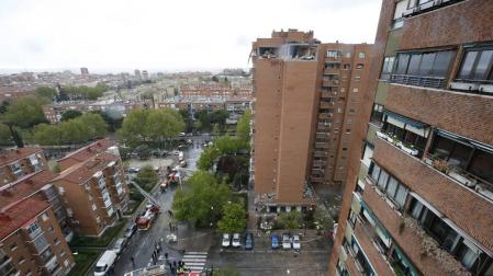Los heridos por la explosión de un edificio en Madrid se elevan a 16, uno por quemaduras