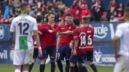 Idilio con el gol en Osasuna: 18 jornadas consecutivas marcando